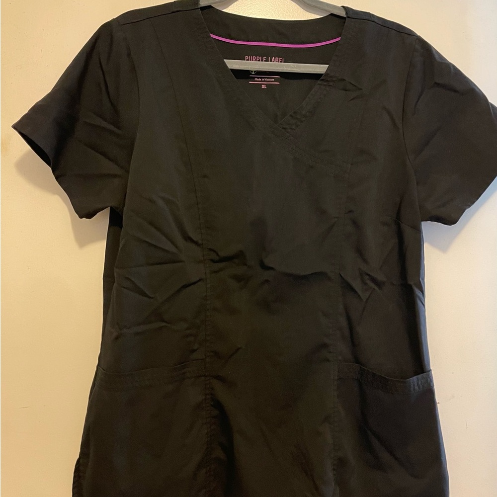 Black Scrub Top